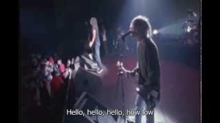 Nirvana - Smells Like Teen Spirit (Live at the Paramount) - With Lyrics/Subtitles