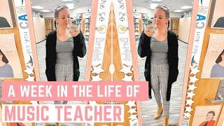 WEEK IN THE LIFE OF A TEACHER // rhythm sticks and thriving in chaos