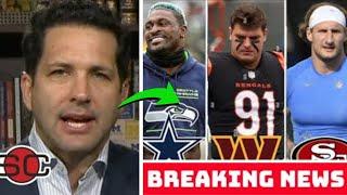 SHOCKING NFL TRADE RUMORS: DK Metcalf to Cowboys, Trey Hendrickson to Commanders, Joey Bosa to 49ers