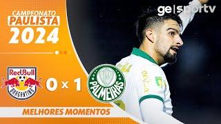 BRAGANTINO 0 X 1 PALMEIRAS | MELHORES MOMENTOS | 4ªRODADA DO CAMPEONATO PAULISTA 2024 | ge.globo