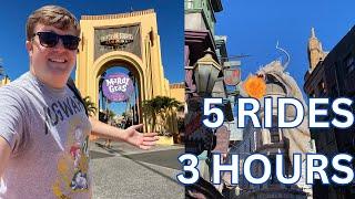 Riding The Best Rides At Universal Studios Florida In 3 Hours