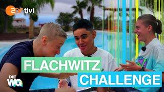 WER lacht zuerst?? Die Flachwitz-Challenge  Die Jungs-WG - Team Teneriffa | DIE WG