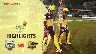 Khulna Tigers vs Rajshahi Royals Highlights | Final Match | Season 7 | BBPL 2019-20