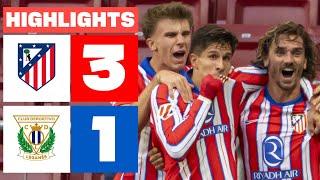 ATLÉTICO DE MADRID 3 - 1 CD LEGANÉS I HIGHLIGHTS LALIGA EA SPORTS