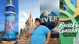 Fat Test: Walt Disney World, Universal Studios, SeaWorld Orlando