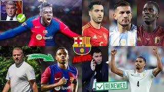 Nico Williams Signing PLAN| Paredes OFFERED| Flick BETS On Ansu Fati| Araujo RENEWAL Faith️