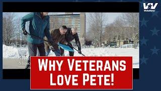 Why Veterans LOVE Pete Buttigieg!