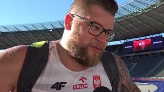 Pawel Fajdek (POL) after qualification of the Hammer Throw