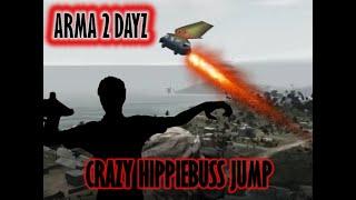 ARMA 2 DayZ | CRAZY HIPPIEBUS JUMP!