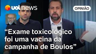 Boulos fez toxicológico para evitar insinuação pós-debate de Pablo Marçal, diz Josias de Souza