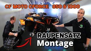 CF Moto CForce 1000 (850) Raupensatz | Montage | erster Eindruck | ATV T4S [DE HD]