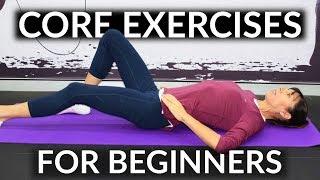 Easy Core Exercises for Beginners Home Routine