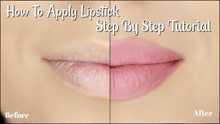 How To Apply Lipstick Tutorial | 5 Easy Steps | Liquid Lipstick