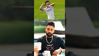 Mohammed Siraj vs James Anderson  #shorts #indiancricket