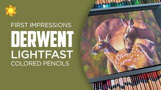 Derwent Lightfast Pencils: First Impressions (and news)