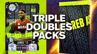 TRIPLE DOUBLES Pack Opening & H2H Gameplay | NBA 2K Mobile