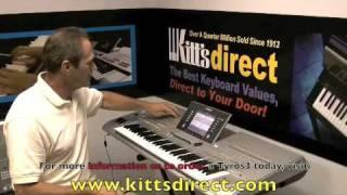 Yamaha Tyros 3 Demo