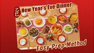 Chinese New Year's Eve dinner : effort - saving and impressive!懒人必看的2025年夜饭！省力又超有排面！| 曼食慢语