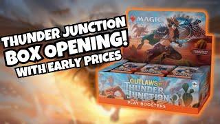 MTG Outlaws of Thunder Junction Booster Box Opening