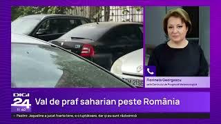 Norul de praf saharian a ajuns în România. „Vom vedea acest praf doar în zonele în care va ploua”