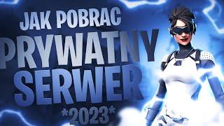 Jak pobrać prywatny serwer z możliwością grania w fortnite rozdział 4 sezon 1 Poradnik ! *2023 ROK*