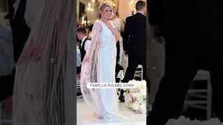 Paris Hilton wedding dresses recap  #parishilton #carterreum #parishiltonweddingdress