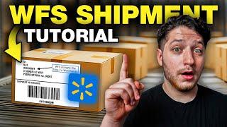 How To Create a WFS Shipment - Send Inventory to Walmart Fulfilment Services