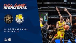 Basketball Löwen Braunschweig vs. EWE Baskets Oldenburg - Full Game Highlights - Spieltag 13, 2024/2