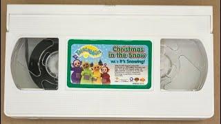 Teletubbies - Christmas In The Snow (Vol.1 It's Snowing) (2000 VHS Rip)