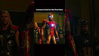 TONY CRIED FOR HIS DOUGHTER #marvel #trending #ytshorts