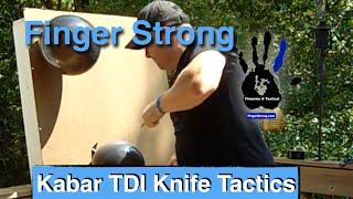 Ka-Bar TDI Knife Tactics - SWAT Officer Demonstrates Knife Tactics and Comparison with Other Knives