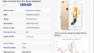 iphone imei checker icloud status (clean lost stolen erase)