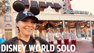 I WENT TO DISNEY WORLD ON MY OWN | Ultimate Solo Travel | Florida Adventures