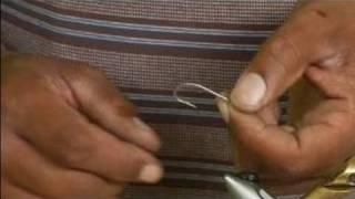 Making a Clouser Minnow for Fly Fishing : Securing a Hook in a Vise to Make Clouser Minnows