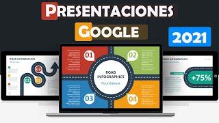 GOOGLE PRESENTATIONS: How to create presentations in GOOGLE SLIDE 2021