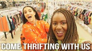 Thrifting our favorite color and Home Part 2 |#ComeThriftingWithUs |#ThriftersAnonymous