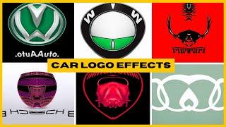 (PARODY) SUPER RANDOM COOL WEIRD CAR LOGO ANIMATIONS IN RANDOM EFFECT - TEAM BAHAY CAR LOGO EDIT