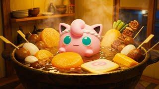 【ポケモン料理】プリンシェフに屋台おでんを作らせたら職人すぎた！#ポケモン #pokemon #料理 #cooking