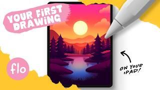 PROCREATE Drawing Made EASY - Beginner Step-by-Step Tutorial