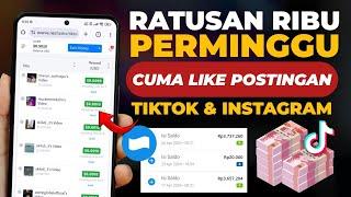 DAPAT UANG - Cuma Dari Like Postingan TikTok Orang - Cara Dapat Uang Dari Internet Terbaru