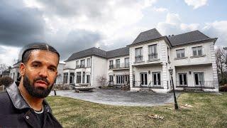 Drake's Neighbors $40,000,000 ABANDONED Mega Mansion | Billionaire's Abandoned Mansion