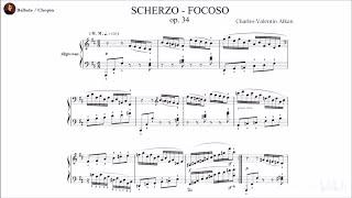 Alkan Scherzo Focoso Op. 34 (Yui Morishita) (Score) by Chocho Angel, Reupload