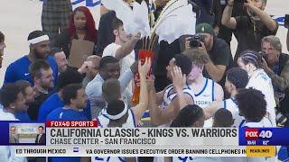 California Classic Final: Warriors beat Kings to win Mitch Richmond Trophy