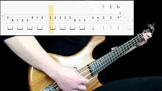 Deep Purple - Highway Star (Bass Only) (Play Along Tabs In Video)