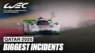 The Biggest Incidents From Qatar I 2025 Qatar 1812 KM I FIA WEC