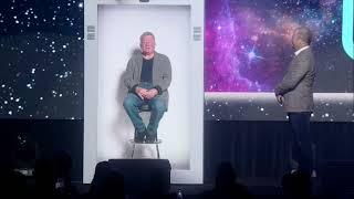 Proto Hologram beams William Shatner 3000 miles to VARTECH conference in Orlando from Los Angeles