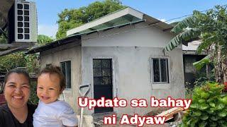 May tubig at kuryente na sa bahay ni Adyaw | Salamat po @MotherUnengVlog