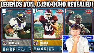 LEGENDS CJ2K, VON MILLER, AND OCHOCINCO REVEALED!