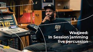 Waajeed: In Session Jamming live MPC60 and Roland Handsonic Percussion