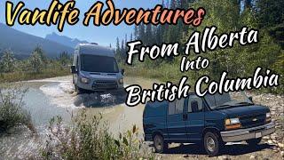 A Vanlife Off Roading Adventure From Alberta To British Columbia Canada